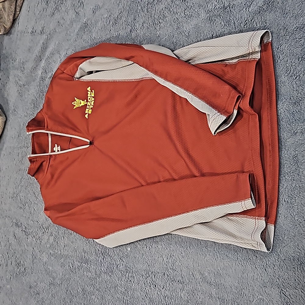 Men's Arizona State University (ASU) Quarter Zip Pullover